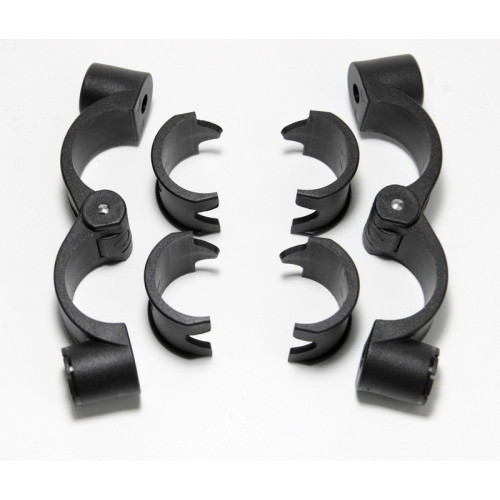 Kit fijación MRA HK Ø28/32mm negro