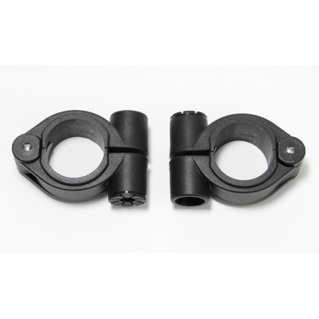 Kit fijación MRA HK Ø28/32mm negro