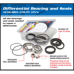 Kit All Balls de rodamientos y retenes del diferencial delantero Can Am 2