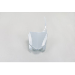 Portanúmeros delantero UFO Honda blanco HO04656-041