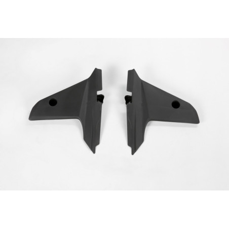 Plásticos laterales de radiador inferiores UFO Husqvarna negro HU03335-001