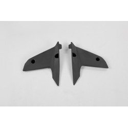 Plásticos laterales de radiador inferiores UFO Husqvarna negro HU03325-001