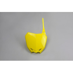Portanúmeros delantero UFO Suzuki amarillo SU04919-102