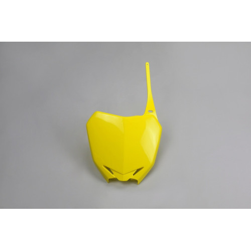 Portanúmeros delantero UFO Suzuki amarillo SU04919-102