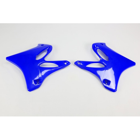 Plásticos laterales de radiador UFO Yamaha azul YA03846-089
