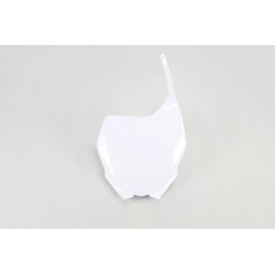 Portanúmeros delantero UFO Yamaha blanco YA03880-046