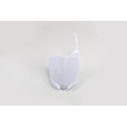 Portanúmeros delantero UFO Yamaha blanco YA04813-046