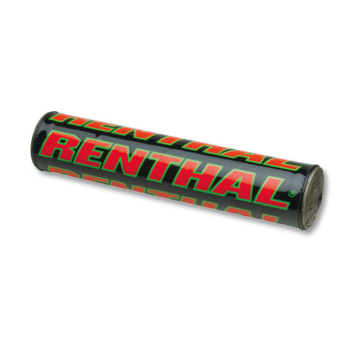 Protector/Morcilla de manillar Renthal Team Issue SX 240mm Negro Rojo Verde