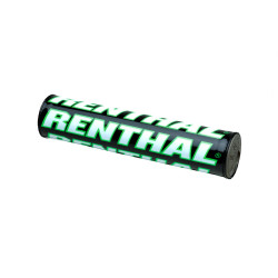 Protector/Morcilla de manillar Renthal Team Issue SX 240mm Negro Blanco Verde