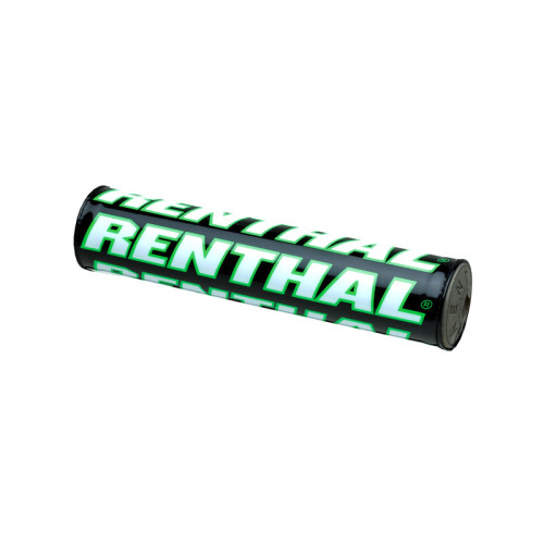 Protector/Morcilla de manillar Renthal Team Issue SX 240mm Negro Blanco Verde