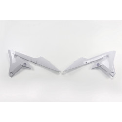 Plásticos laterales de radiador UFO Yamaha blanco YA04838-046