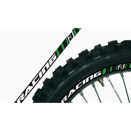 Adhesivo para llantas BLACKBIRD verde 5081/30