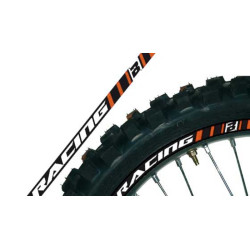 Adhesivo para llantas BLACKBIRD naranja 5081/90