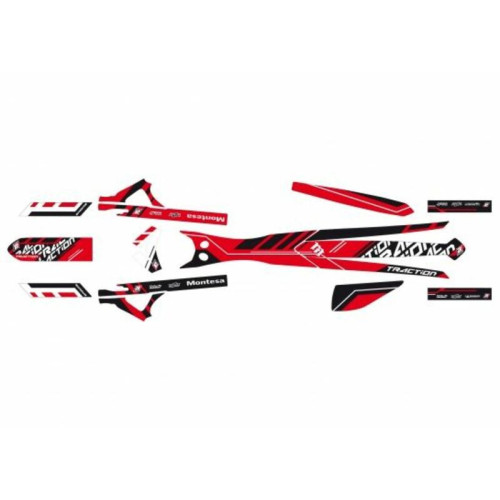 Kit Adhesivos Blackbird Traction Montesa 2T12E