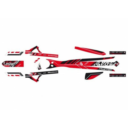 Kit Adhesivos Blackbird Traction Montesa 2T12E