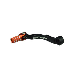 Pedal de cambio SCAR - Negro / Puntera naranja