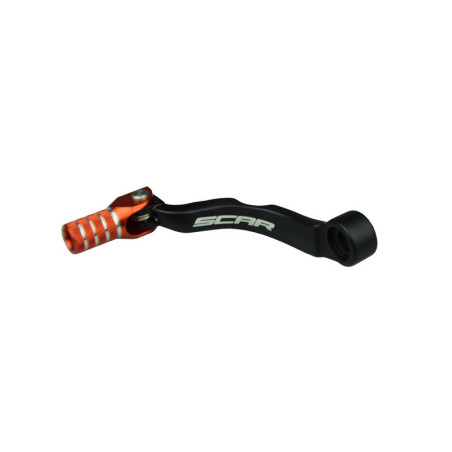 Pedal de cambio SCAR - Negro / Puntera naranja