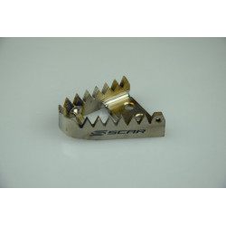 Puntera pedal de freno titanio SCAR
