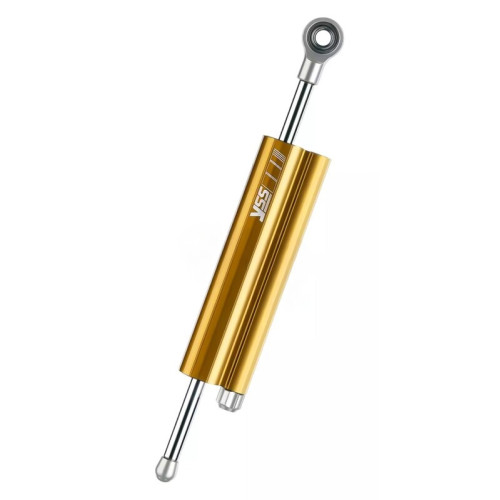 Amortiguador de dirección, carrera 75 mm, dorado