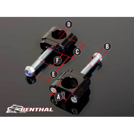 Torretas Renthal Ø36 offset 0MM