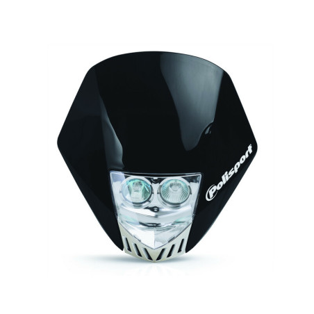 Careta Polisport HMX LED negro 8657100002