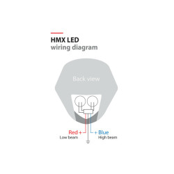 Careta Polisport HMX LED negro 8657100002 2