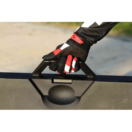 Alfombra plastica de box Polisport negro 8982200006