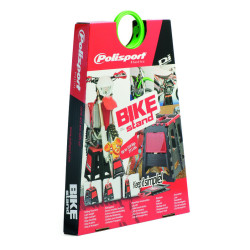 Caballete plegable de plástico Polisport blanco 8981500006 2