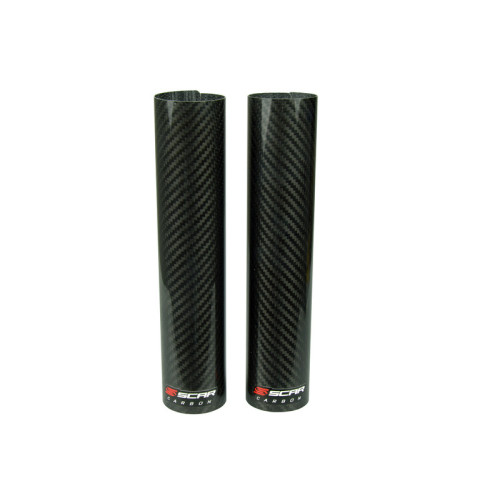 Protectores inferiores de horquilla SCAR 240x52mm - Carbono