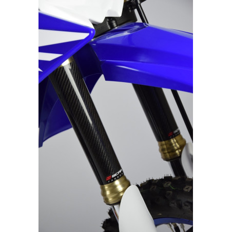 Protectores inferiores de horquilla SCAR 240x52mm - Carbono