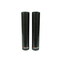 Protectores inferiores de horquilla SCAR 220x45mm - Carbono
