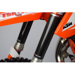 Protectores inferiores de horquilla SCAR 220x45mm - Carbono 2