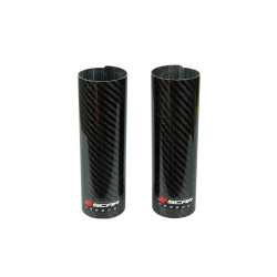 Protectores superiroes de horquilla SCAR 160x52mm - Carbono