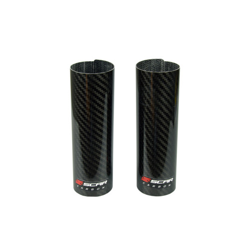 Protectores superiroes de horquilla SCAR 160x52mm - Carbono