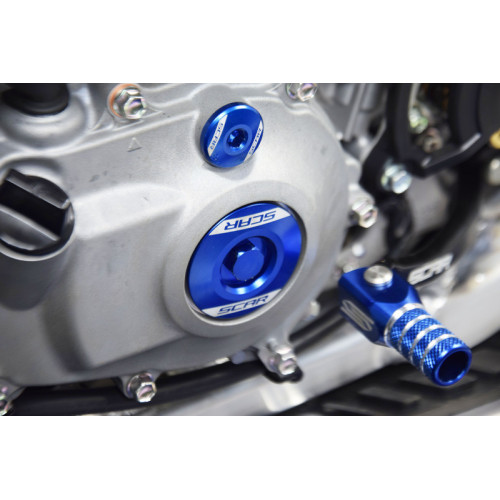 Tapones de motor SCAR - Azul