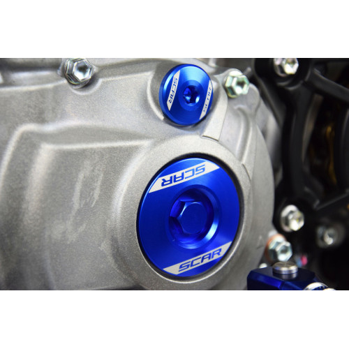 Tapones de motor SCAR - Azul
