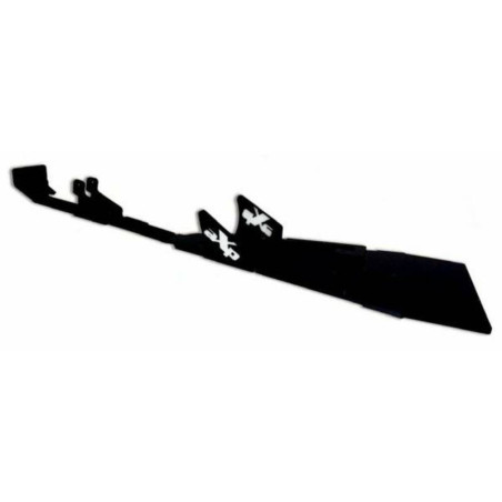 Cubrecárter AXP 8 mm negro con pegatina azul Yamaha YFZ450R