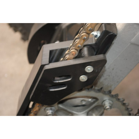 Protector trasero de cárter AXP 6 mm Negro Yamaha YFZ450R