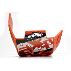 Cubrecárter AXP Enduro KTM naranja AX1453 2