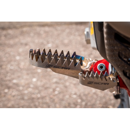 Estriberas SCAR Gripper - Titanio