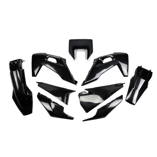 Kit plástica UFO negro Husqvarna FE/TE