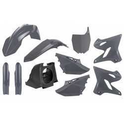 Kit plástica POLISPORT Restyling gris nardo Yamaha YZ125/250