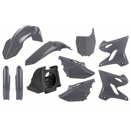 Kit plástica POLISPORT Restyling gris nardo Yamaha YZ125/250