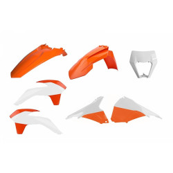 Kit plástica POLISPORT Enduro Restyling color OEM KTM EXC