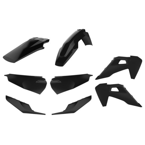 Kit de plástica Polisport Negro