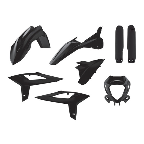Kit de plástica Polisport Beta RR 2T/4T Negro