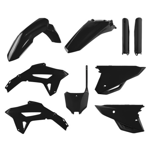 Kit de plásticos Polisport, CRF450R, negra