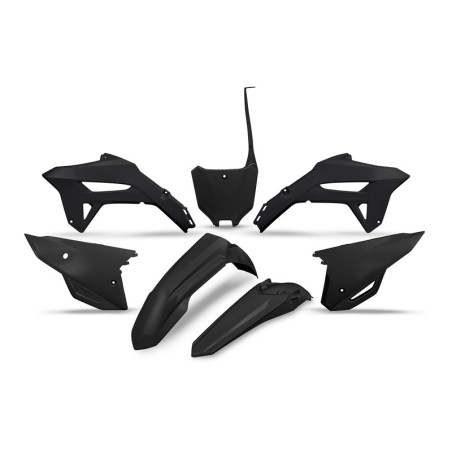 Kit plástica UFO negro Honda CRF 450 R