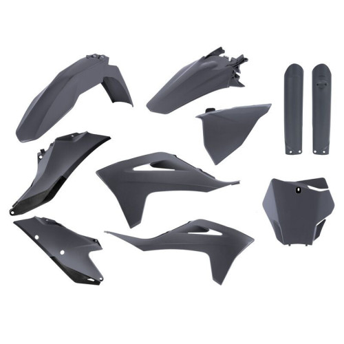 Kit de plástica POLISPORT gris nardo Gas Gas MC