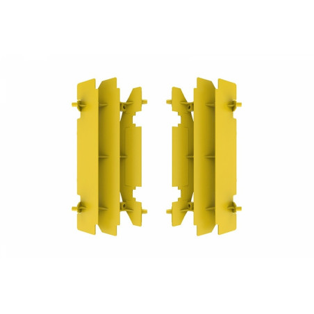 Aletines de radiador Polisport SUZUKI Amarillo